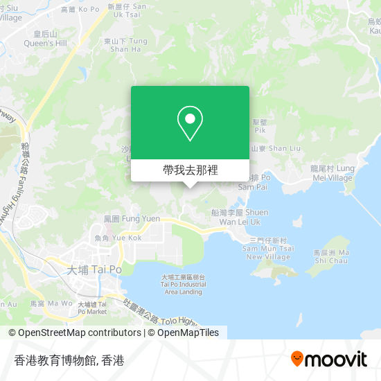 香港教育博物館地圖