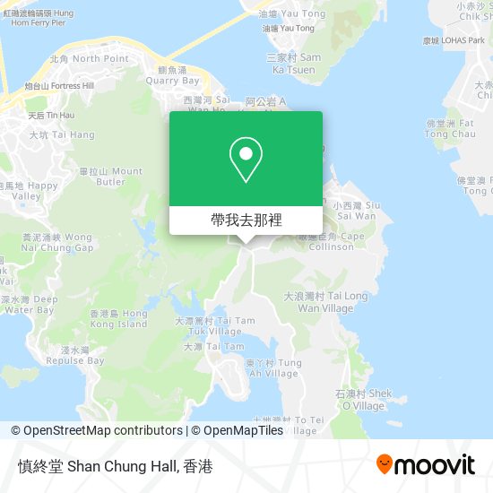 慎終堂 Shan Chung Hall地圖