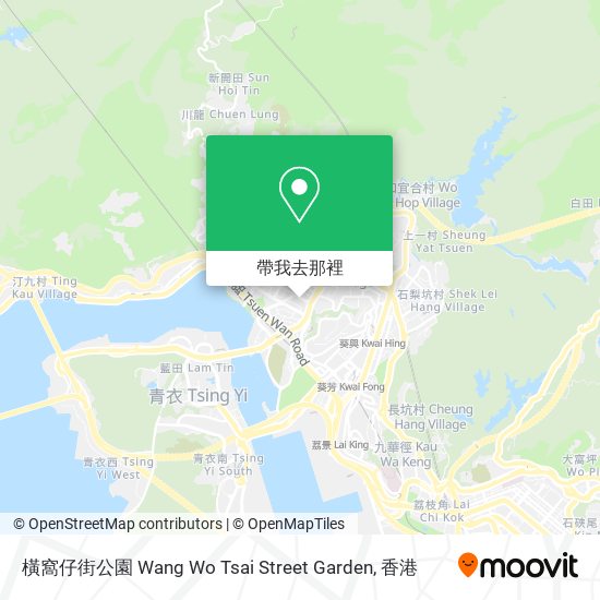 橫窩仔街公園 Wang Wo Tsai Street Garden地圖