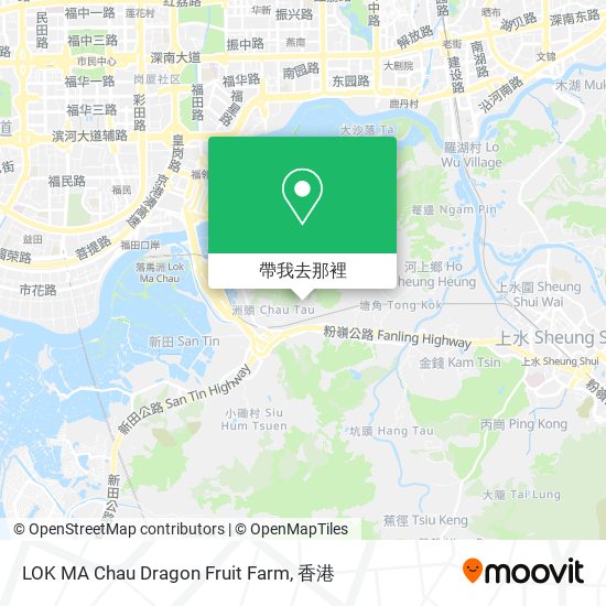 LOK MA Chau Dragon Fruit Farm地圖