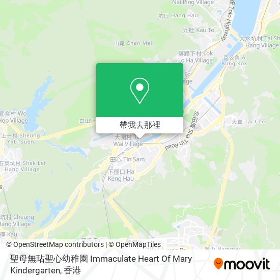 聖母無玷聖心幼稚園 Immaculate Heart Of Mary Kindergarten地圖