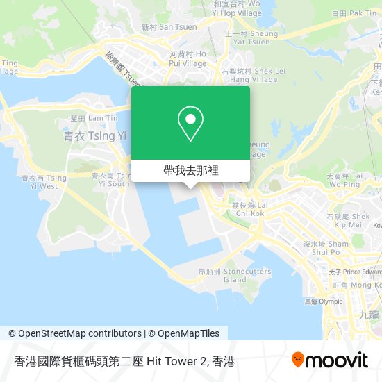 香港國際貨櫃碼頭第二座 Hit Tower 2地圖