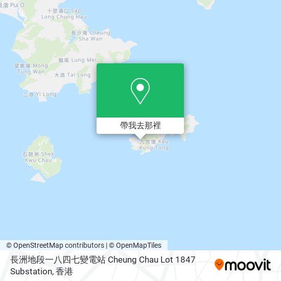 長洲地段一八四七變電站 Cheung Chau Lot 1847 Substation地圖