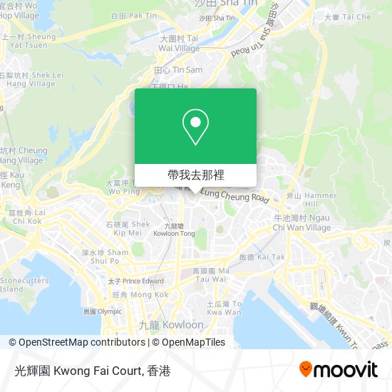光輝園 Kwong Fai Court地圖