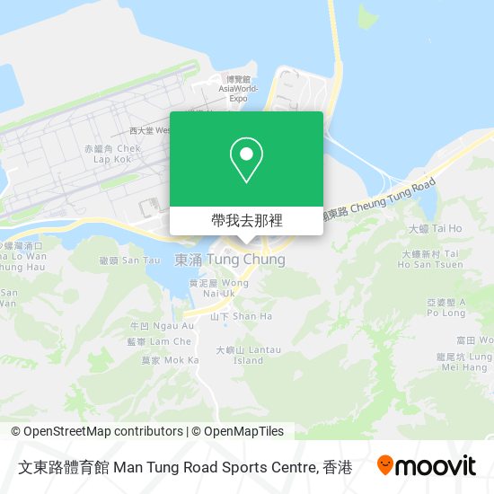 文東路體育館 Man Tung Road Sports Centre地圖