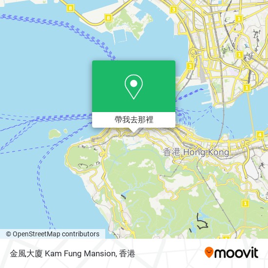 金風大廈 Kam Fung Mansion地圖