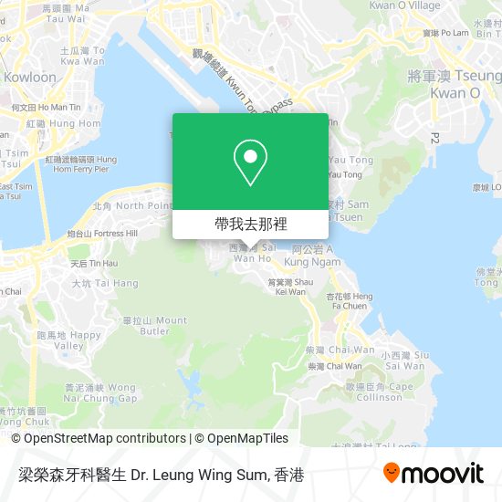 梁榮森牙科醫生 Dr. Leung Wing Sum地圖