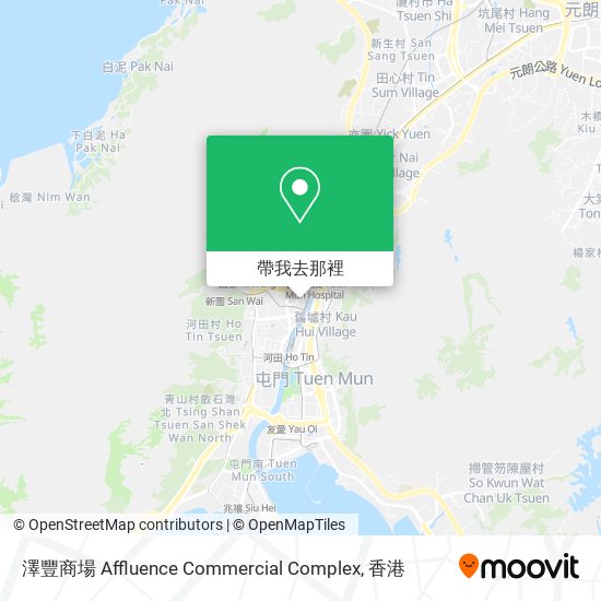 澤豐商場 Affluence Commercial Complex地圖