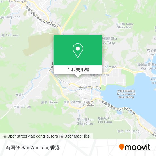 新圍仔 San Wai Tsai地圖