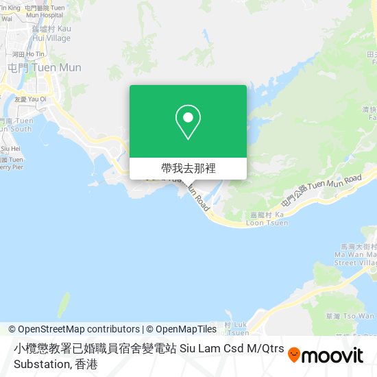 小欖懲教署已婚職員宿舍變電站 Siu Lam Csd M / Qtrs Substation地圖