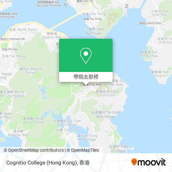 Cognitio College (Hong Kong)地圖