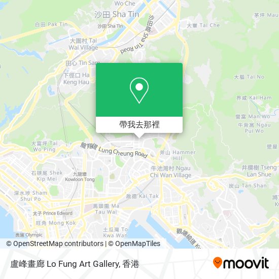 盧峰畫廊 Lo Fung Art Gallery地圖