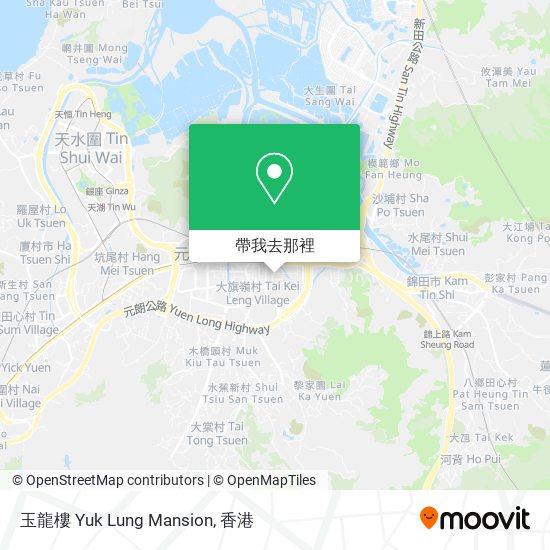 玉龍樓 Yuk Lung Mansion地圖