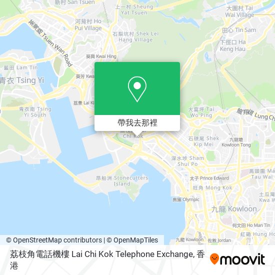 荔枝角電話機樓 Lai Chi Kok Telephone Exchange地圖