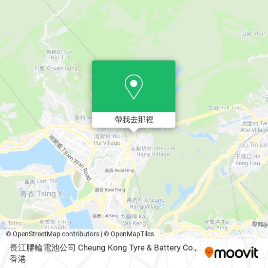 長江膠輪電池公司 Cheung Kong Tyre & Battery Co.地圖