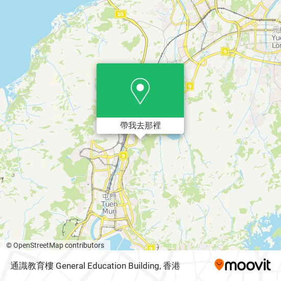通識教育樓 General Education Building地圖
