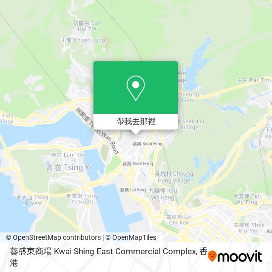 葵盛東商場 Kwai Shing East Commercial Complex地圖