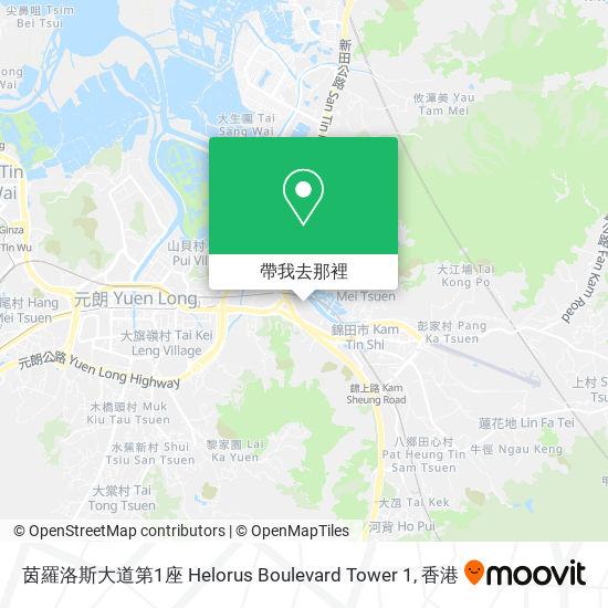 茵羅洛斯大道第1座 Helorus Boulevard Tower 1地圖