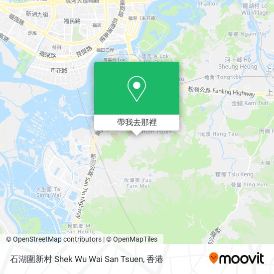 石湖圍新村 Shek Wu Wai San Tsuen地圖