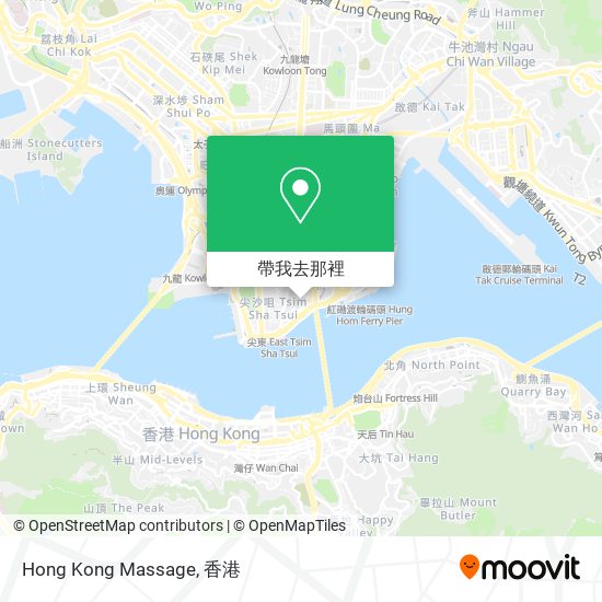 Hong Kong Massage地圖