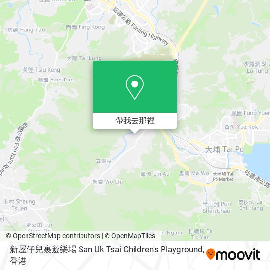 新屋仔兒裹遊樂場 San Uk Tsai Children's Playground地圖
