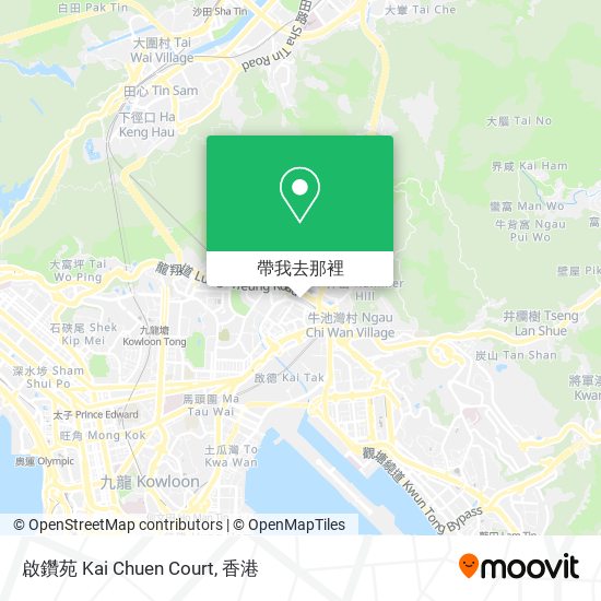 啟鑽苑 Kai Chuen Court地圖