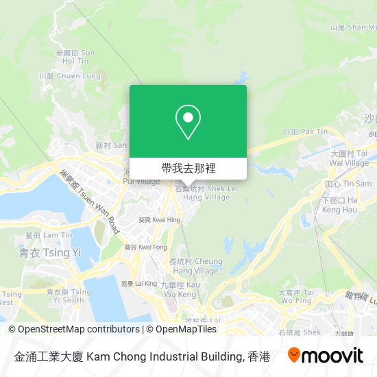 金涌工業大廈 Kam Chong Industrial Building地圖