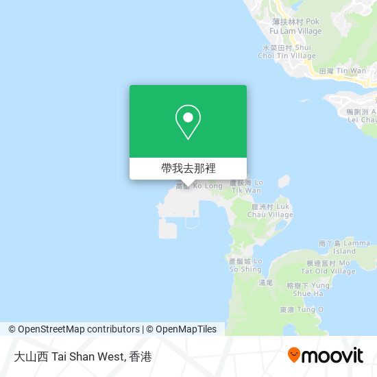 大山西 Tai Shan West地圖