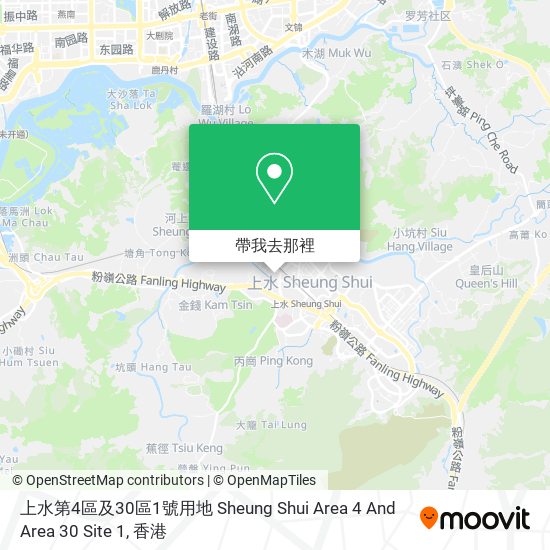 上水第4區及30區1號用地 Sheung Shui Area 4 And Area 30 Site 1地圖