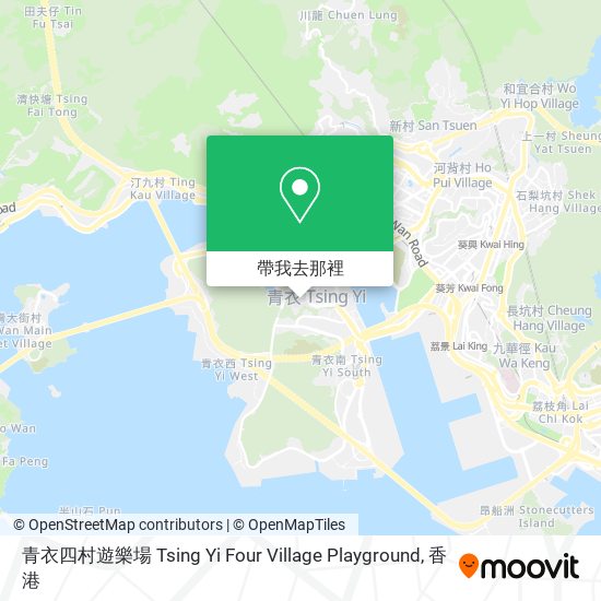 青衣四村遊樂場 Tsing Yi Four Village Playground地圖