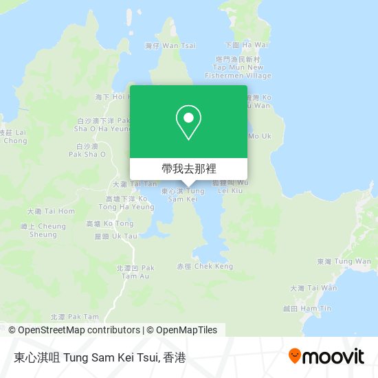 東心淇咀 Tung Sam Kei Tsui地圖
