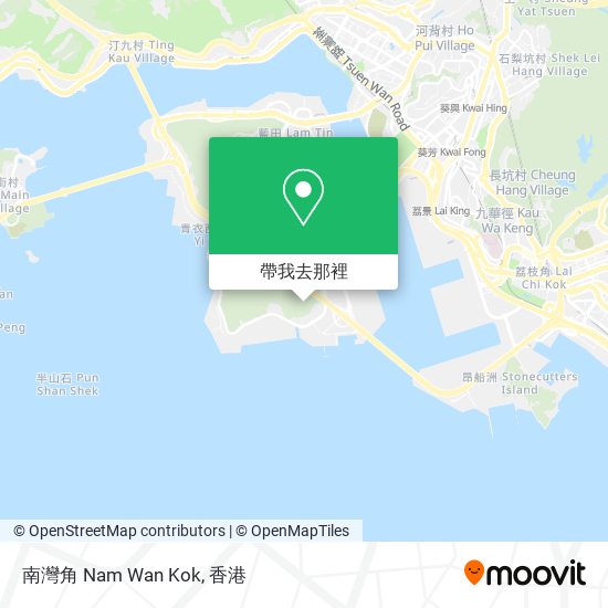 南灣角 Nam Wan Kok地圖