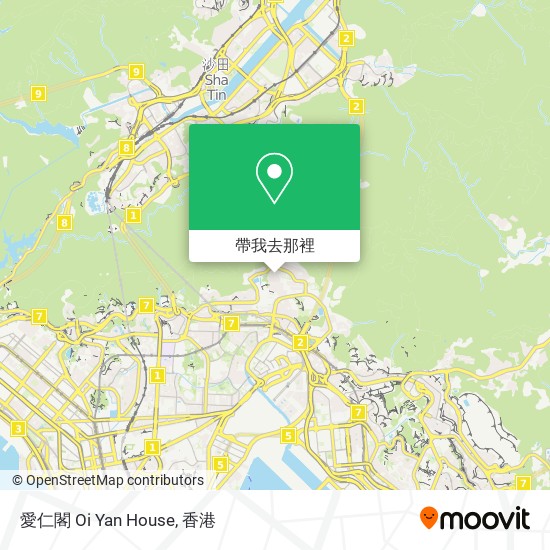 愛仁閣 Oi Yan House地圖