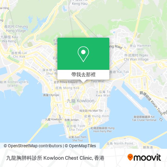 九龍胸肺科診所 Kowloon Chest Clinic地圖