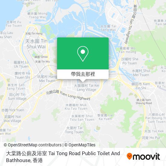 大棠路公廁及浴室 Tai Tong Road Public Toilet And Bathhouse地圖