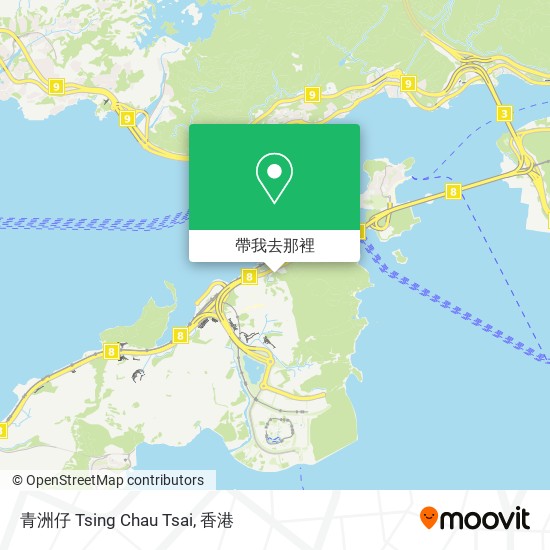 青洲仔 Tsing Chau Tsai地圖