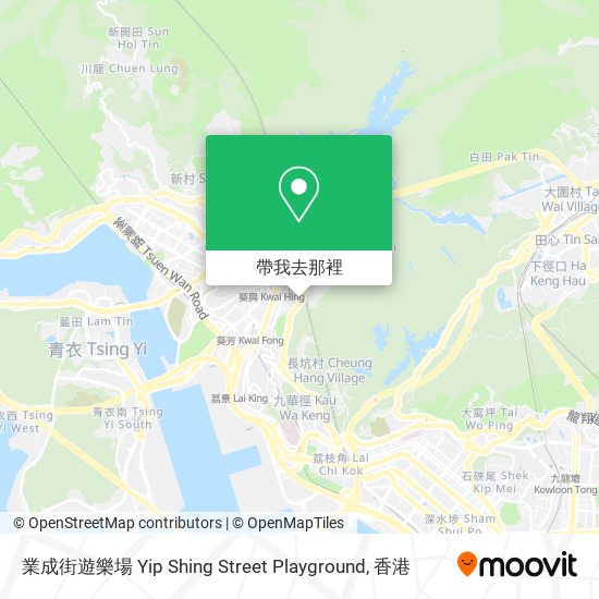 業成街遊樂場 Yip Shing Street Playground地圖