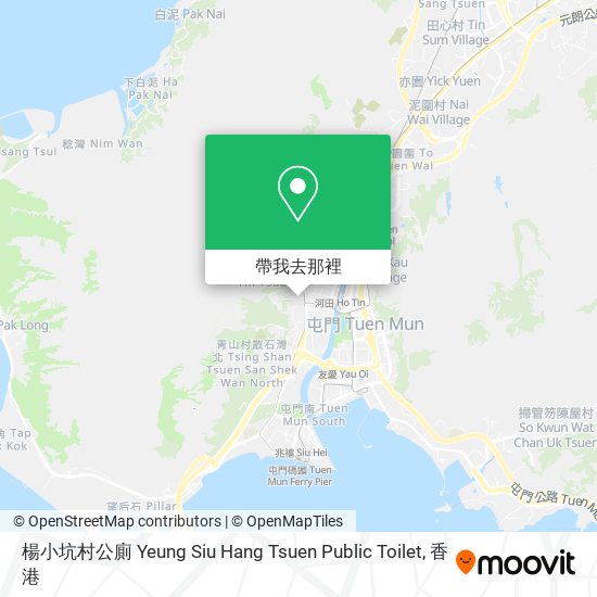 楊小坑村公廁 Yeung Siu Hang Tsuen Public Toilet地圖