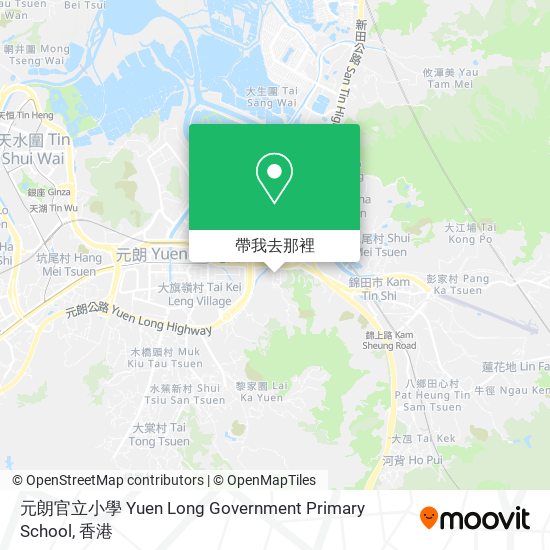 元朗官立小學 Yuen Long Government Primary School地圖