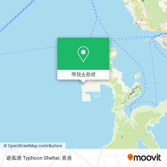 避風塘 Typhoon Shelter地圖