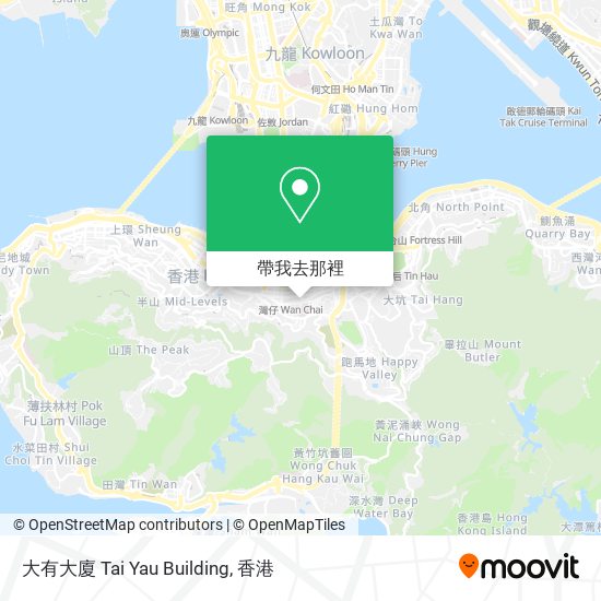 大有大廈 Tai Yau Building地圖