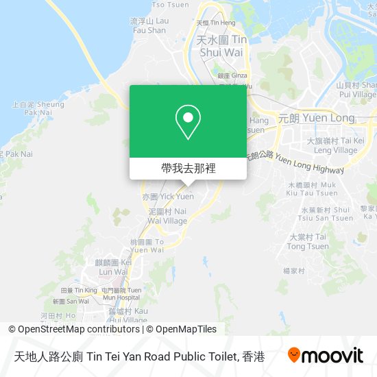 天地人路公廁 Tin Tei Yan Road Public Toilet地圖