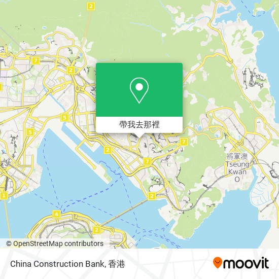 China Construction Bank地圖
