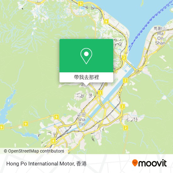 Hong Po International Motor地圖