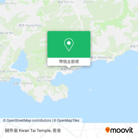 關帝廟 Kwan Tai Temple地圖