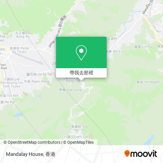 Mandalay House地圖