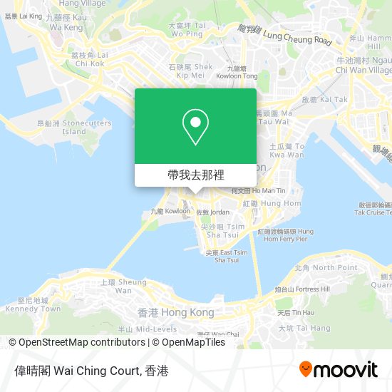 偉晴閣 Wai Ching Court地圖