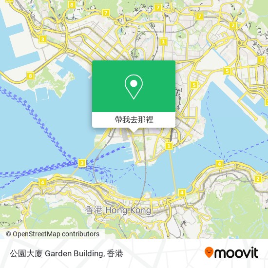 公園大廈 Garden Building地圖