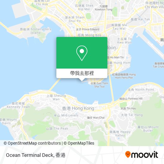 Ocean Terminal Deck地圖