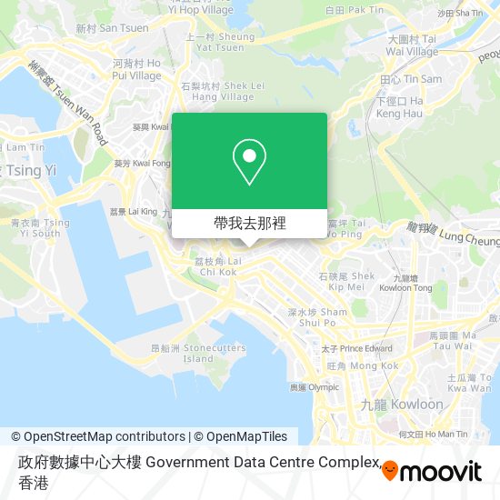 政府數據中心大樓 Government Data Centre Complex地圖